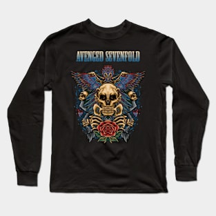 SEVENFOLD AVENGED BAND Long Sleeve T-Shirt